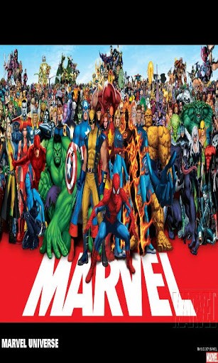Bigger Marvel Super Heroes Wallpaper For Android Screenshot