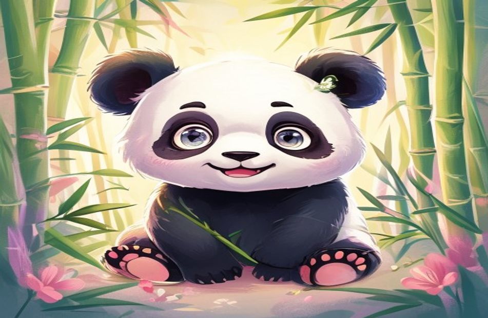 Cute Anime Panda Wallpaper