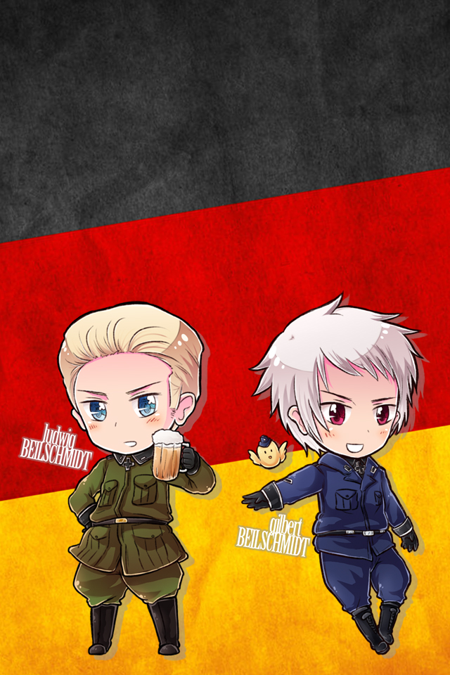 Hetalia Iwallpaper Germany And Prussia By Dreamweaver38 On