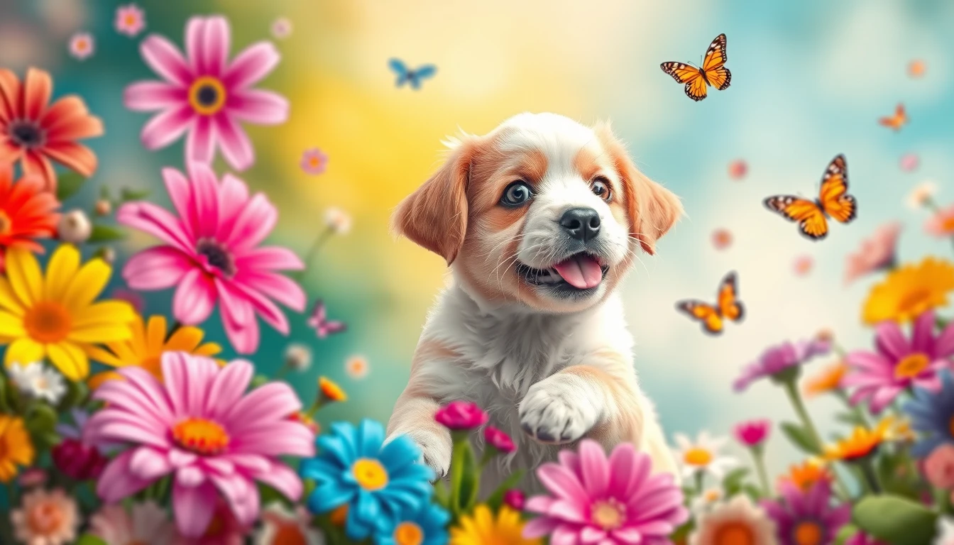 Cute Animal Background