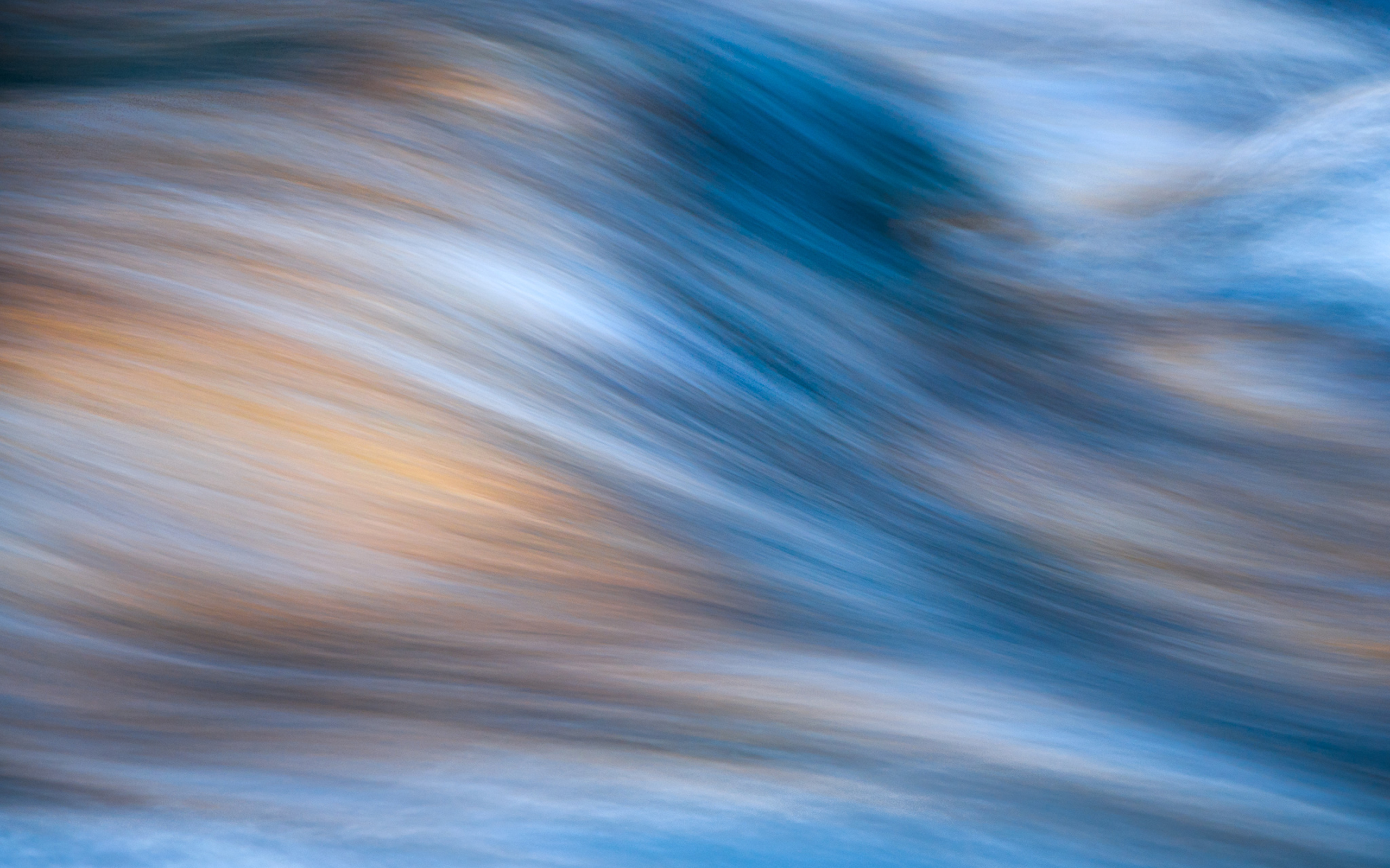Motion Blur Water Flow Abstract Wallpaper HD