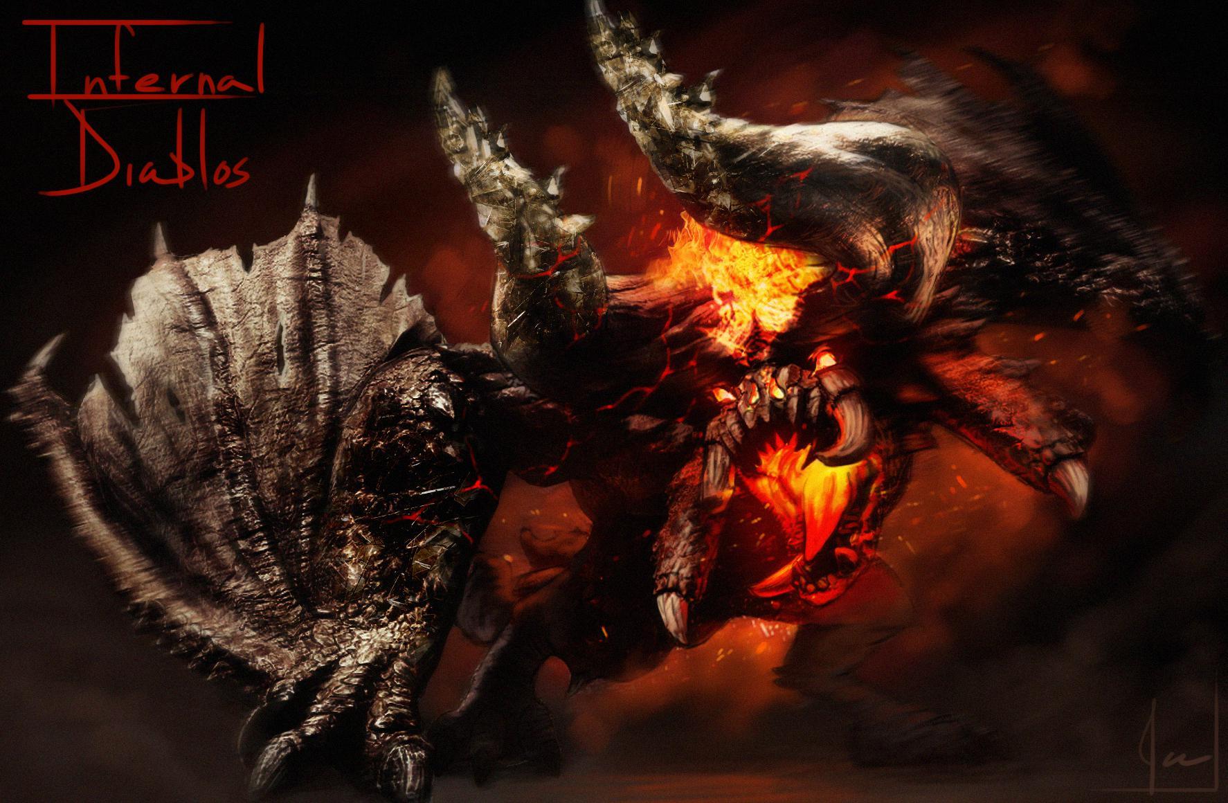 Infernal Diablos R Monsterhunterworld