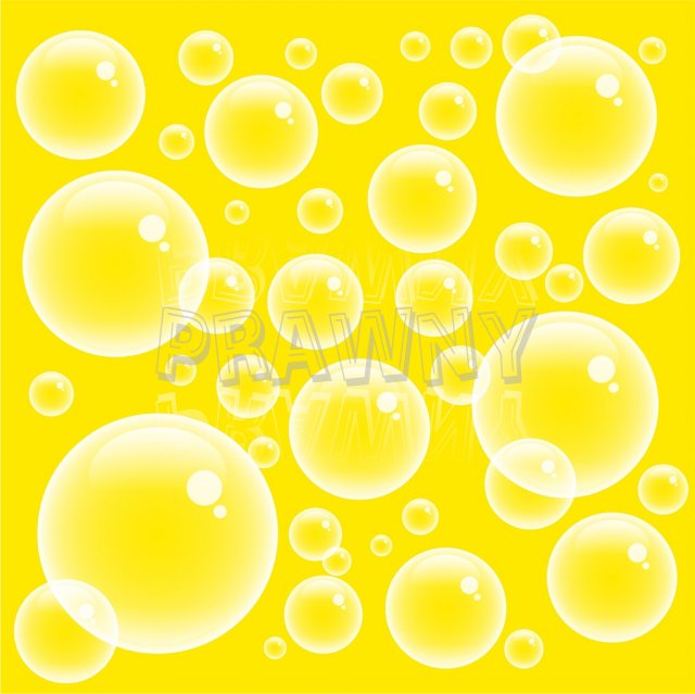 Yellow Bubbles Wallpaper Design Prawny Abstract Clip Art