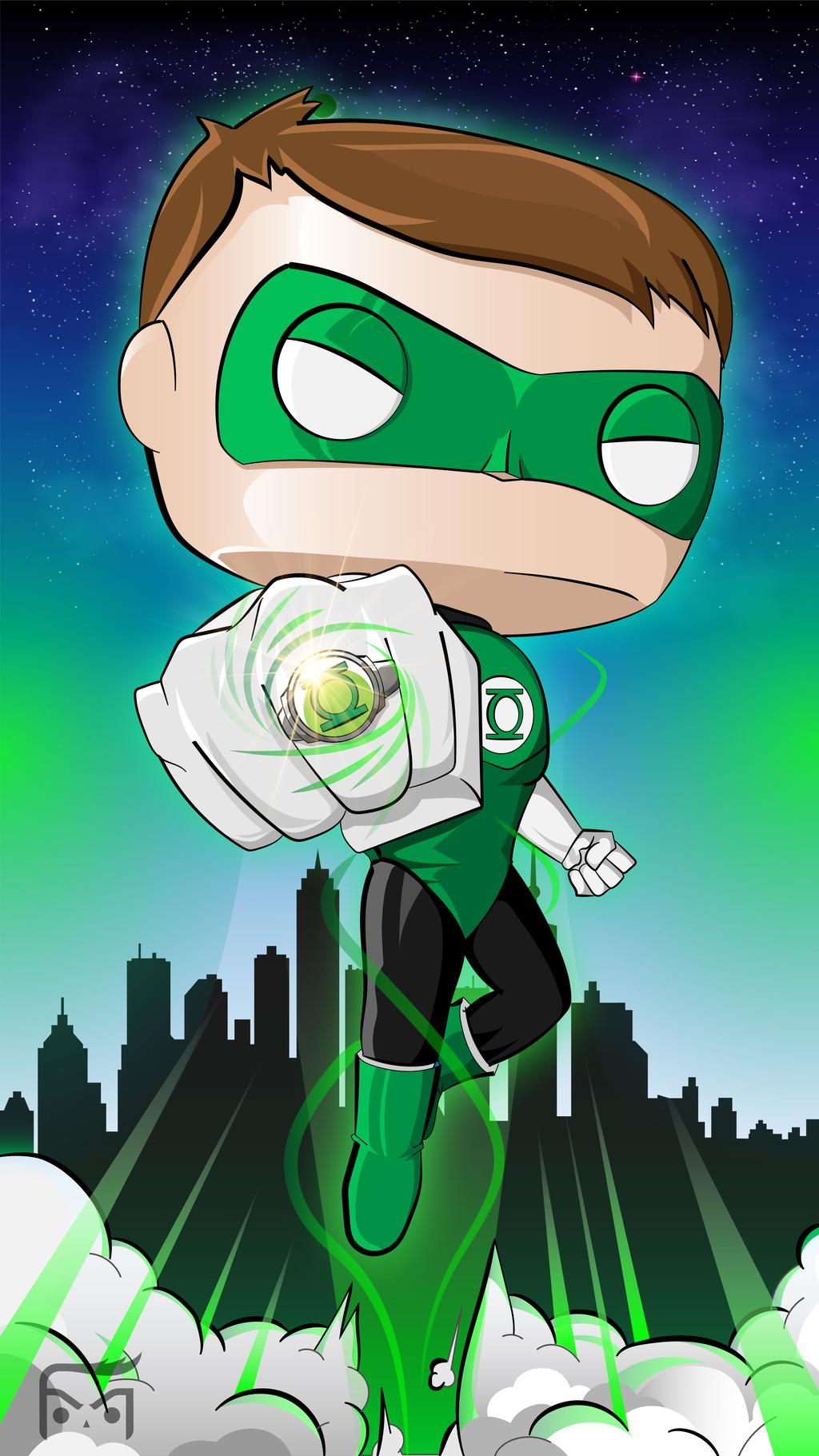 Green Lantern Funko Pop Wallpaper Smartphone By Tizitam