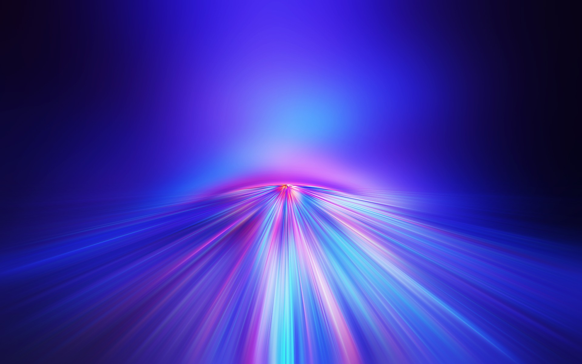 Light Abstract Wallpaper Blue Glow Bright