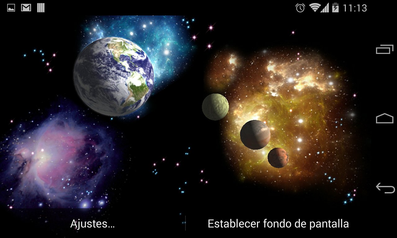 3d Space Live Wallpaper Full Aplicaciones Y An Lisis Android