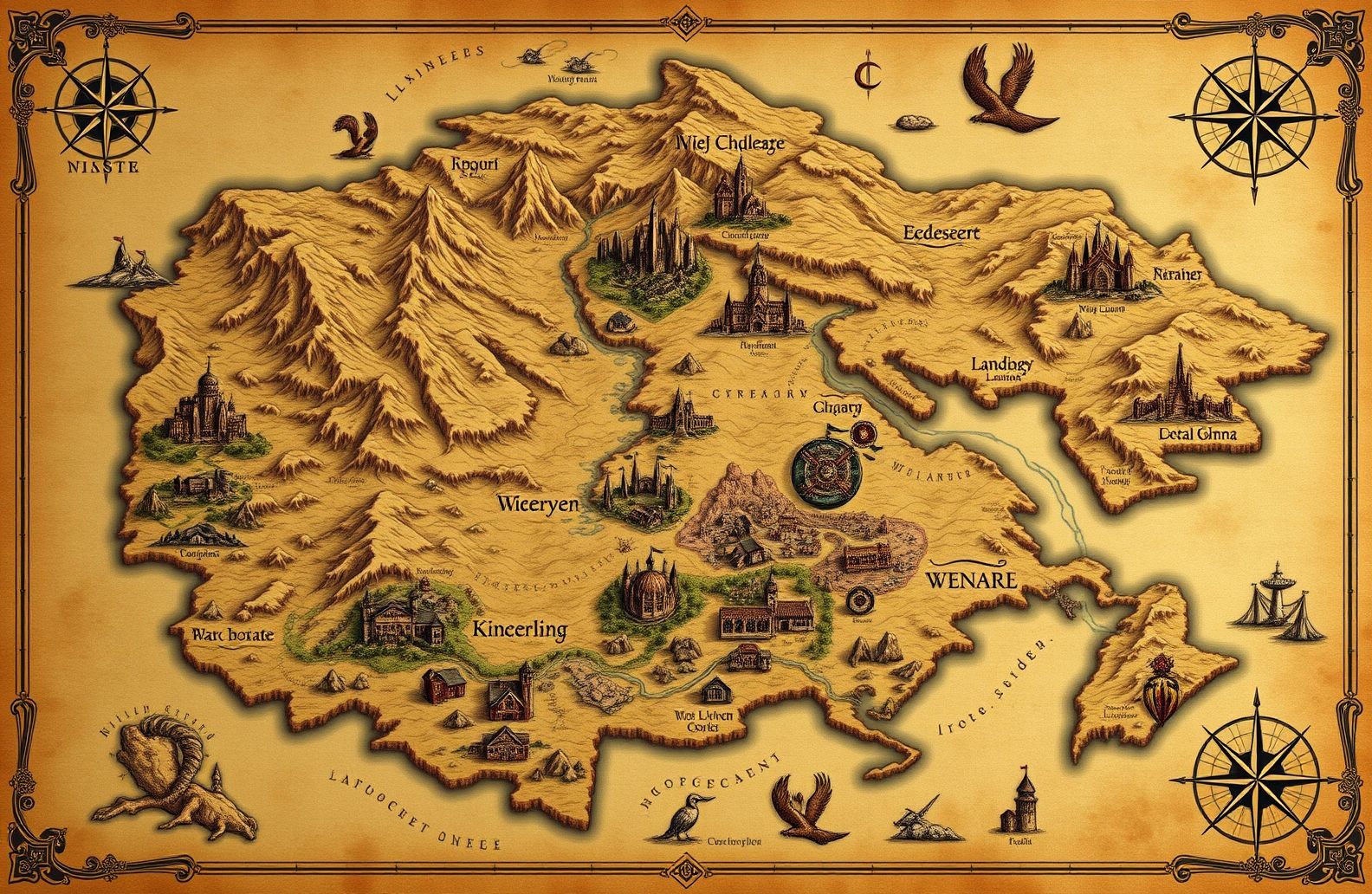 Westeros Map Wallpaper