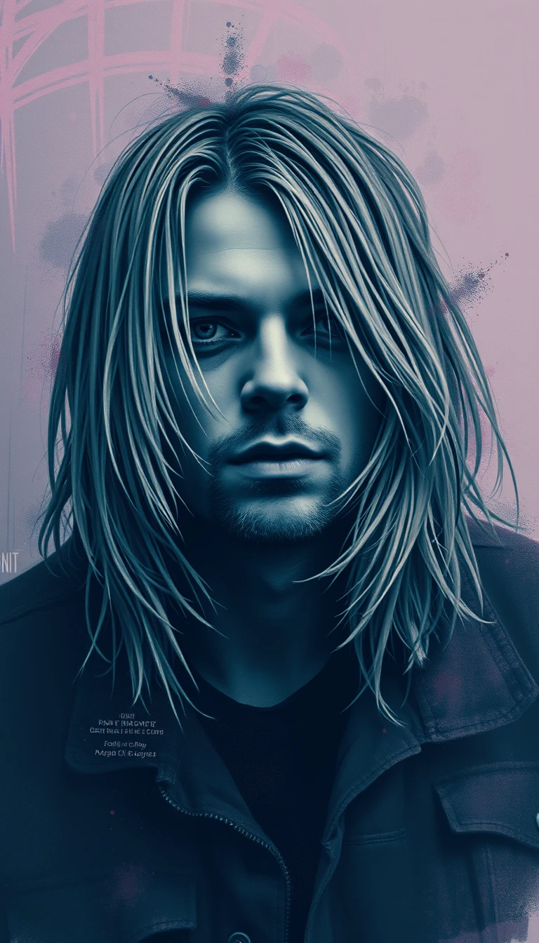 Kurt Cobain Phone Wallpaper