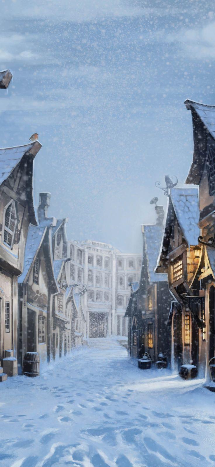 Diagon Alley Harry Potter iPhone Wallpaper