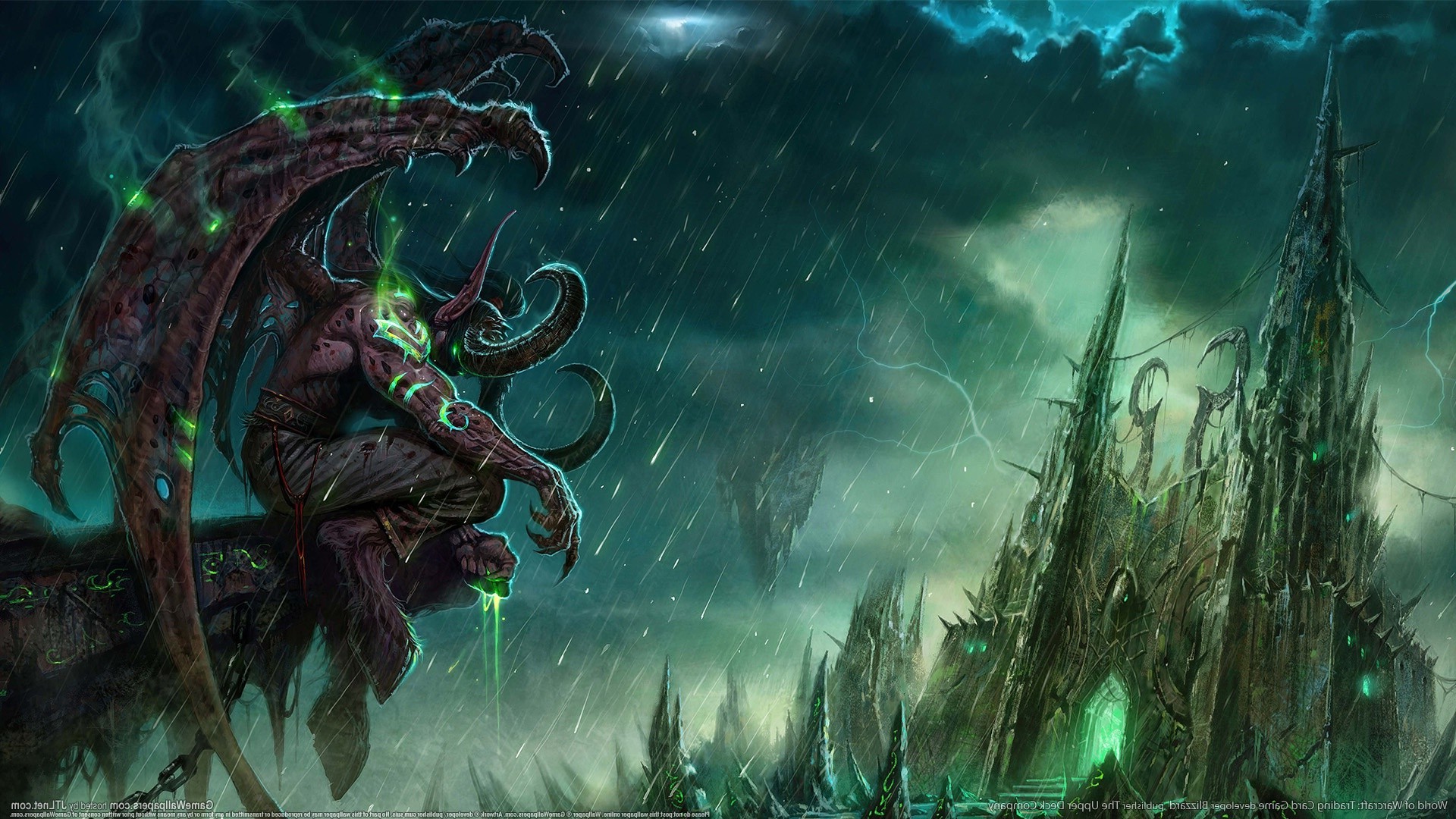 Illidan Stormrage World Of Warcraft Fantasy