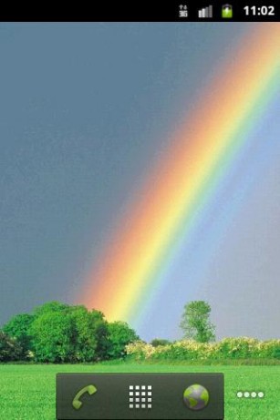 Rainbow Live Wallpaper For Android Appszoom