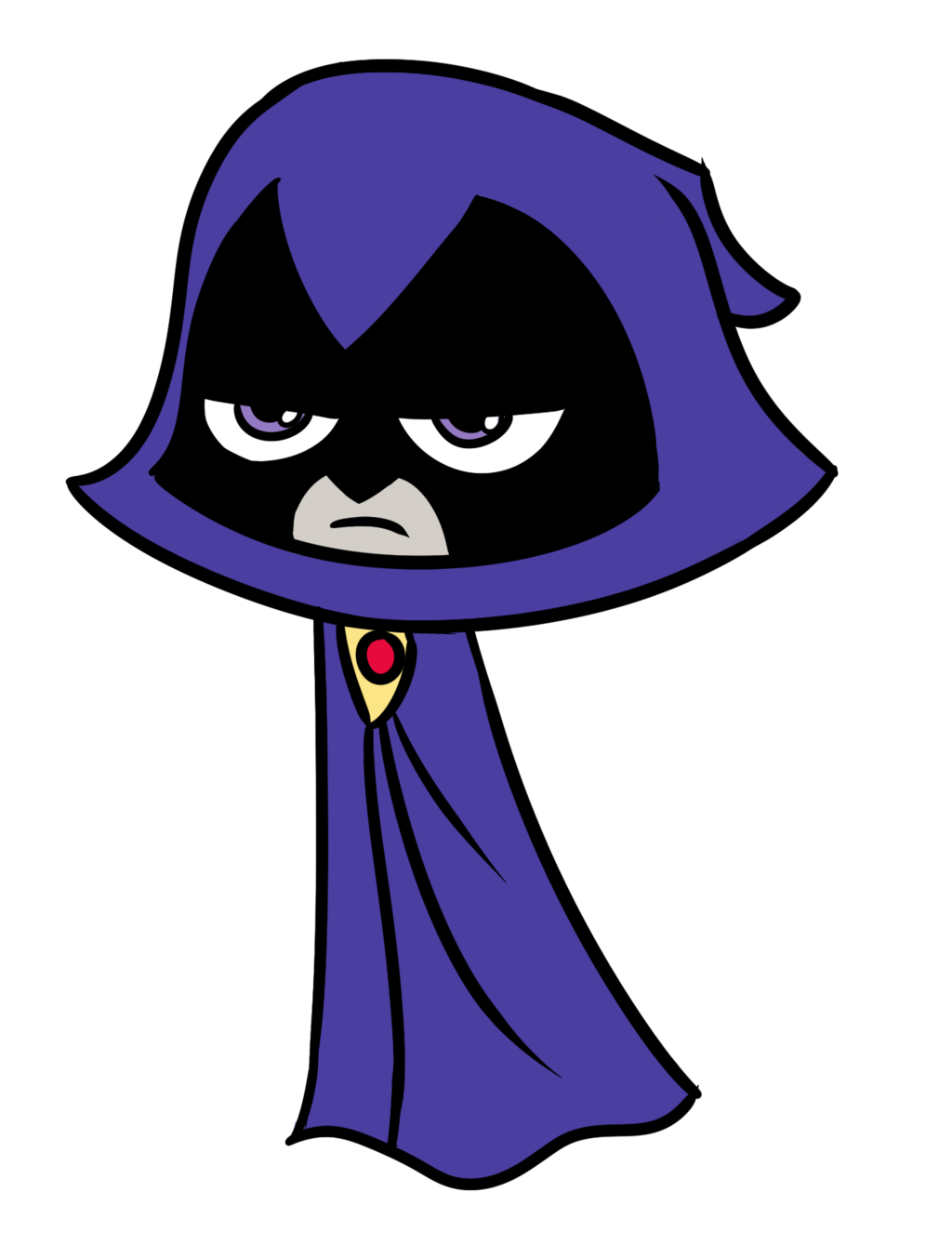 Raven Teen Titans Go Without Hood Wallpaper