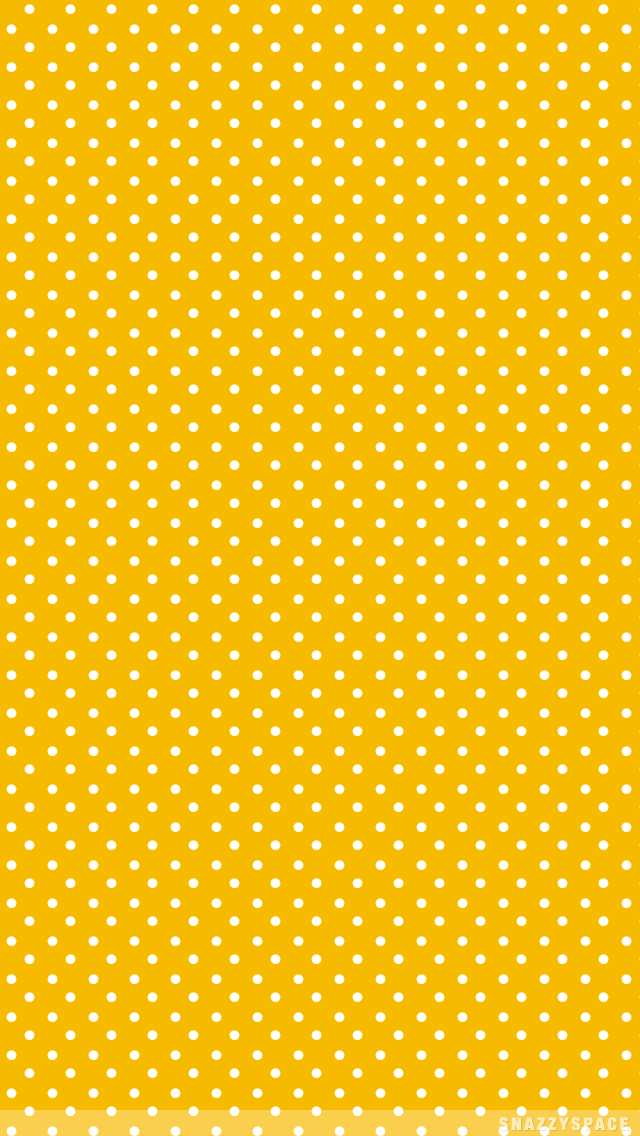 Installing This Orange Polka Dots iPhone Wallpaper Is Very Easy Just