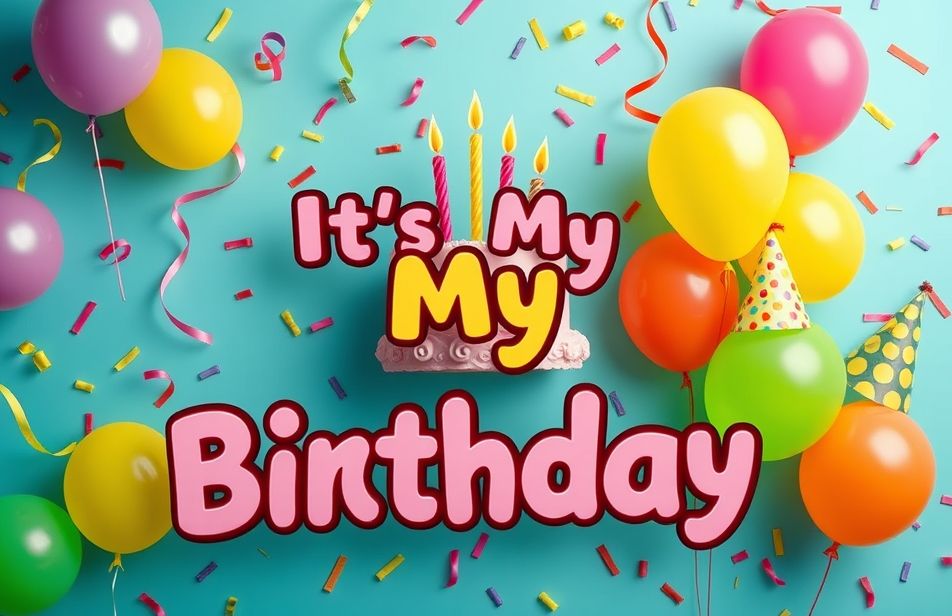 It S My BirtHDay Wallpaper