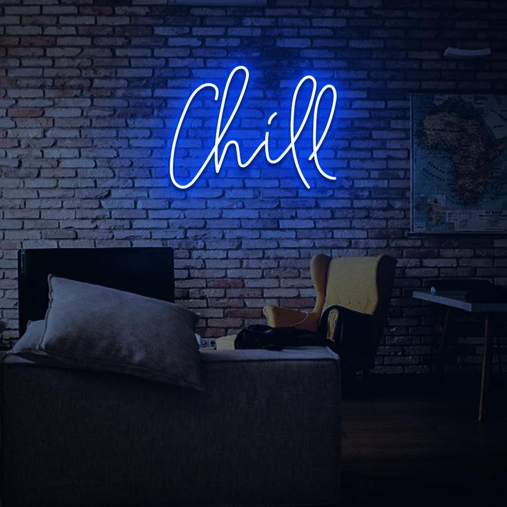 Blue Neon Wallpaper By Ggggggforce