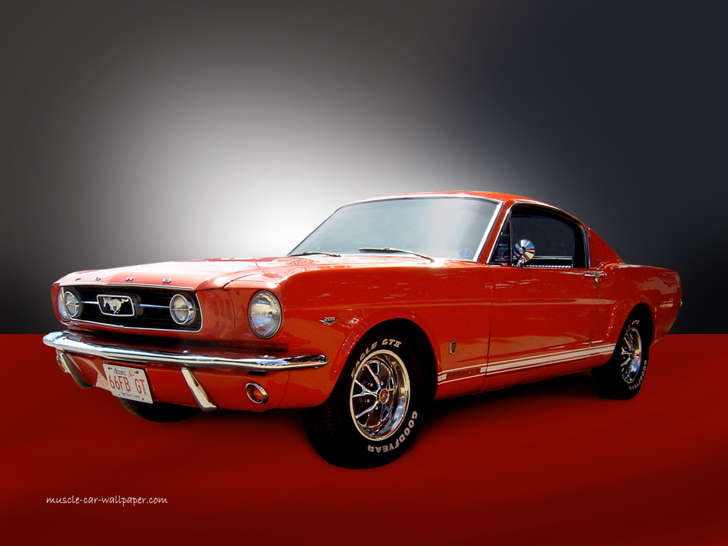 Ford Mustang Fastback Muscle Car Wallpaper