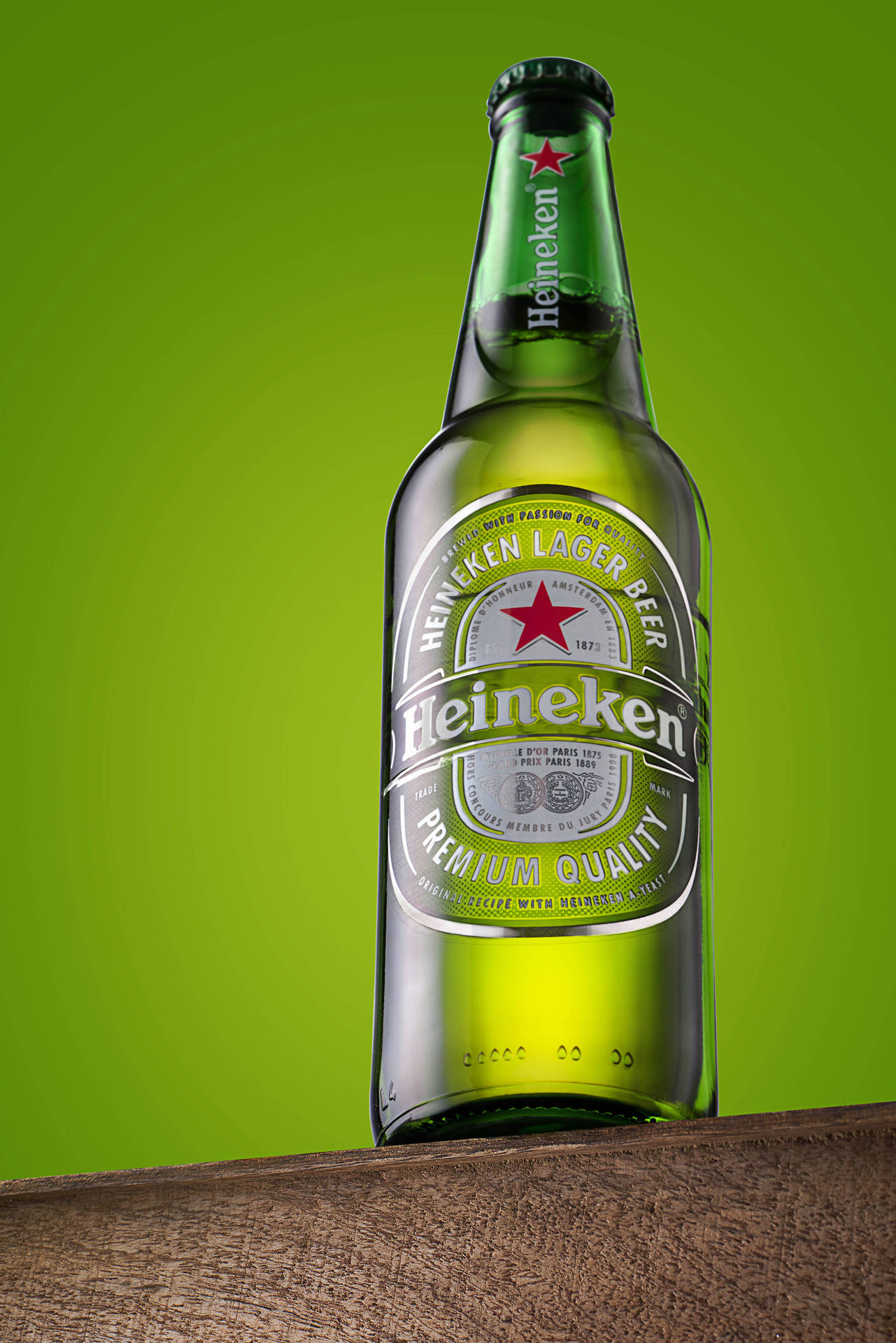 Beer Bottle Heineken Premium Quality Wallpaper
