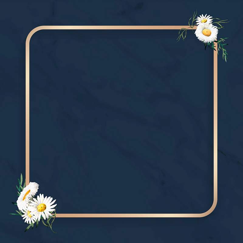 Floral Background Navy Image Wallpaper