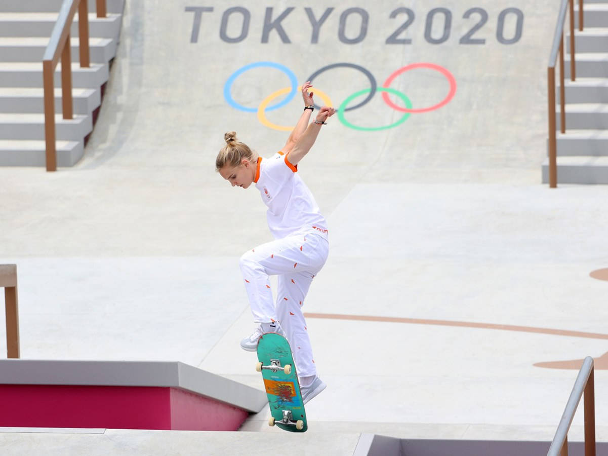 Olympic Sports Tokyo Skateboarding Wallpaper