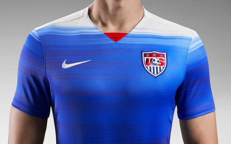 USA Nike Away Soccer Jersey 2015 Wallpaper 800x500