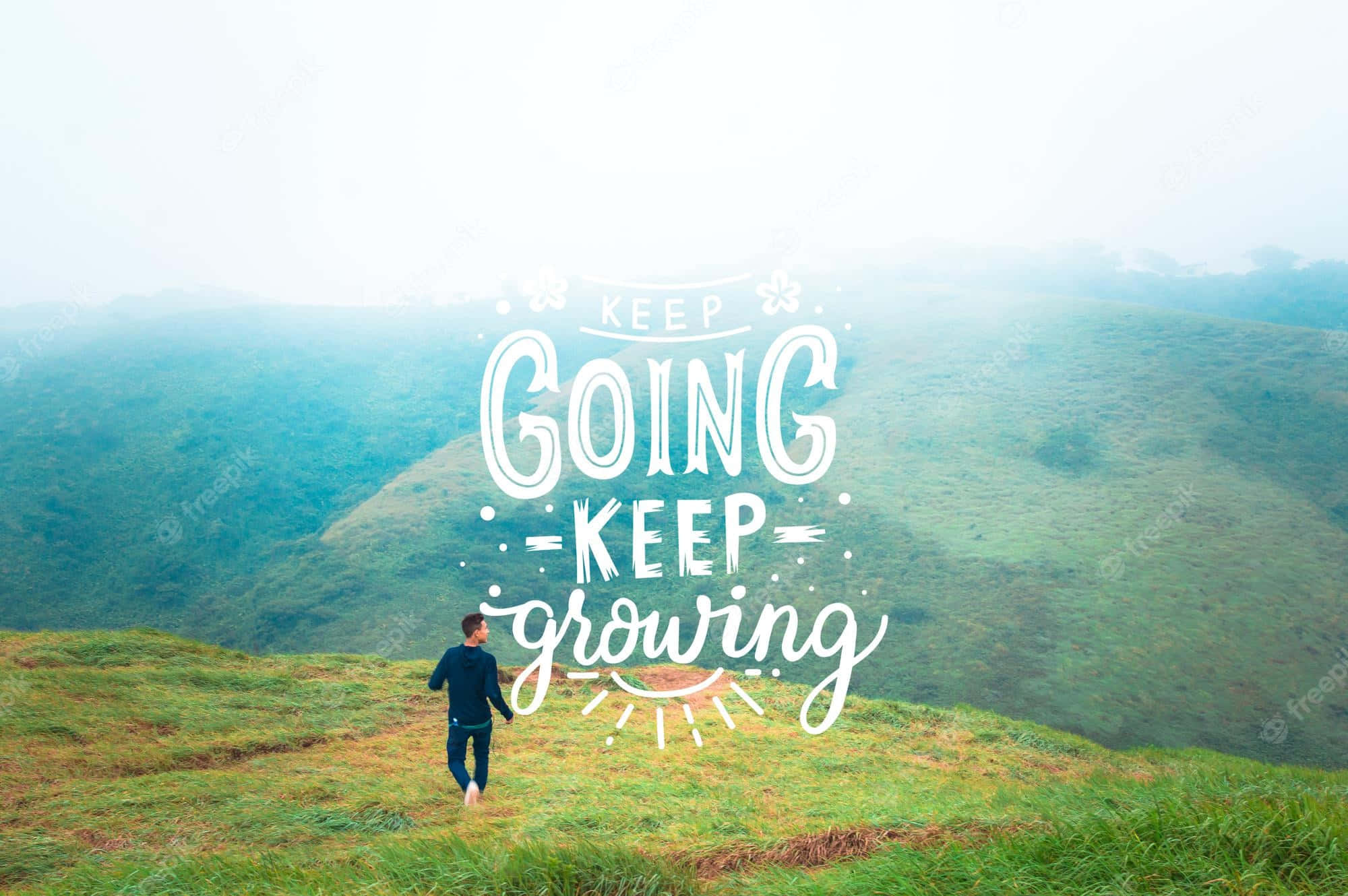Keep Going Wallpaper