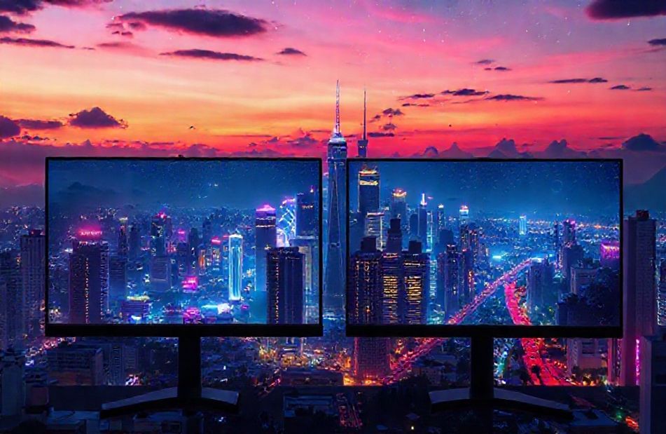 Animated Dual Monitor Wallpaper
