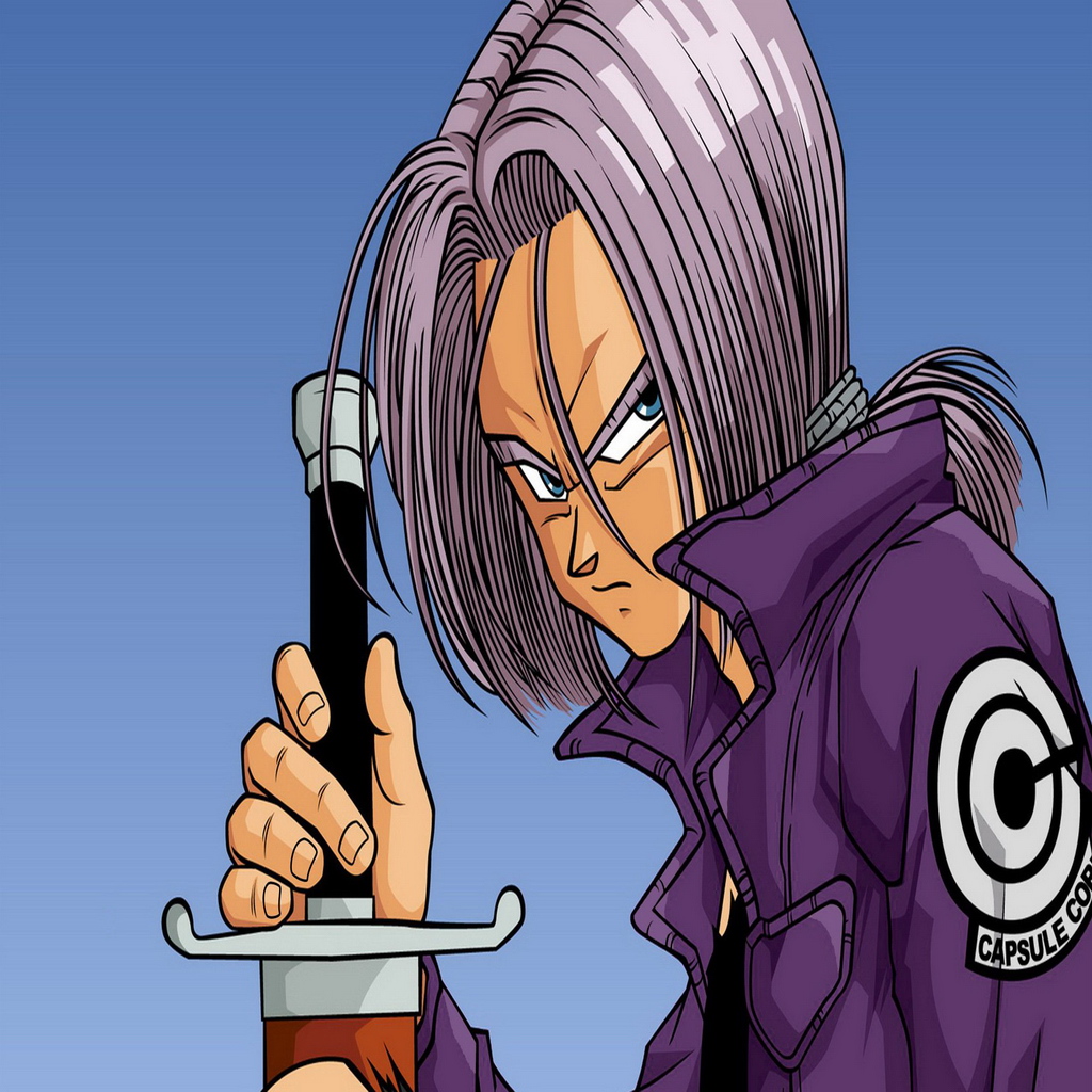 Dragon Ball Z Trunks iPad Wallpaper Anime Mini Background Photo