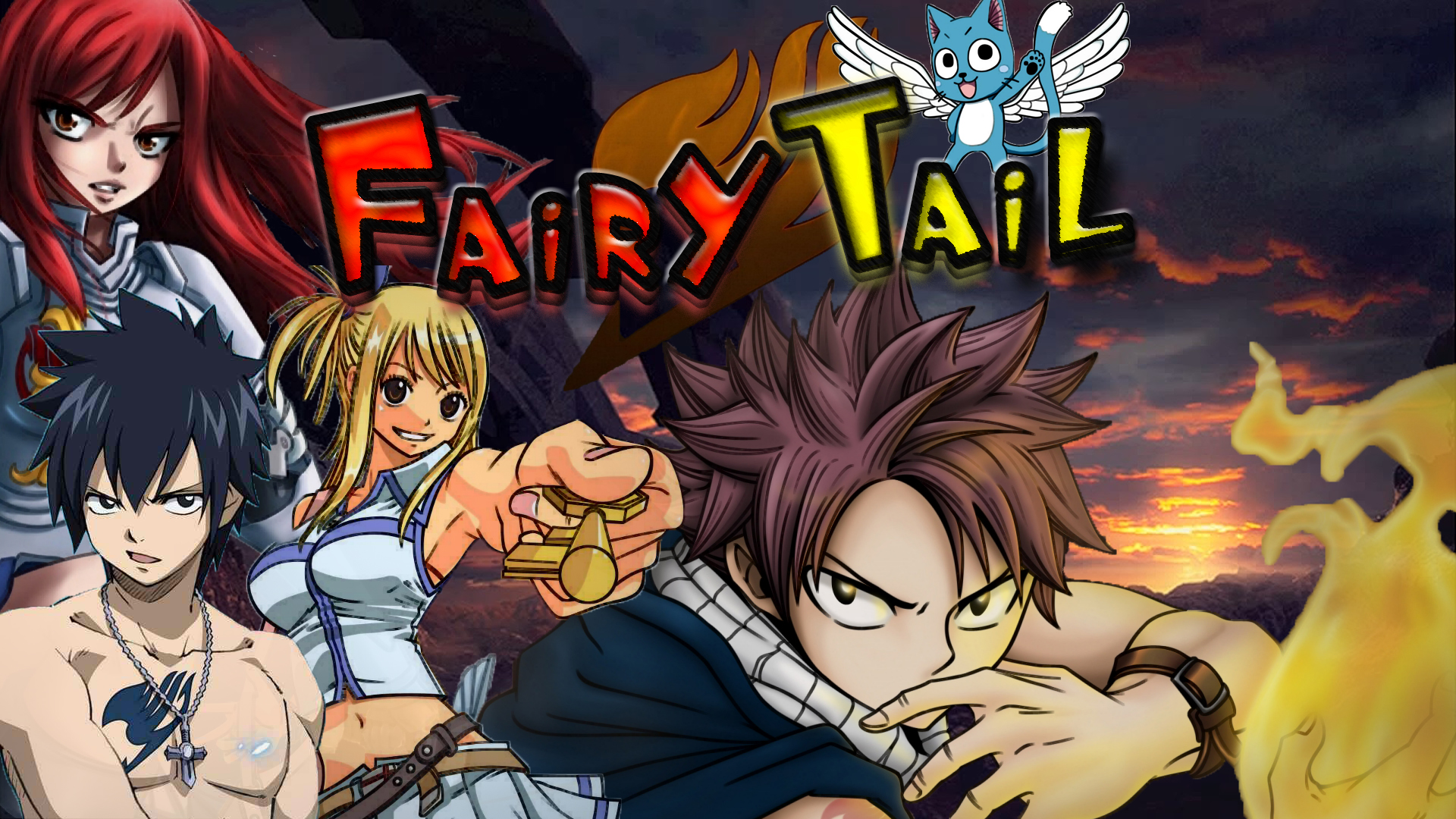 Fairy Tail Group wallpaper 252431 1920x1080