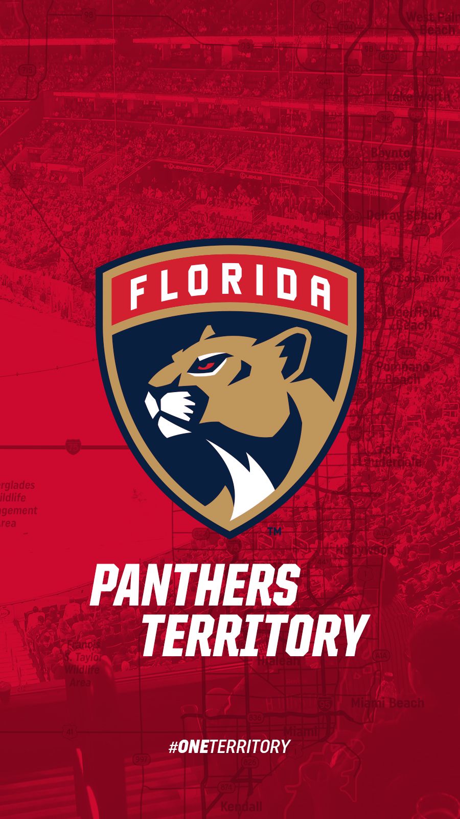 Florida Panthers Wallpaper Top