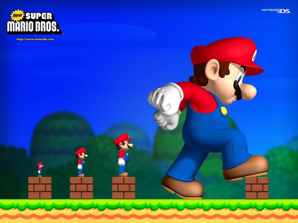 Super Mario Bros Ds Papel De Parede Do