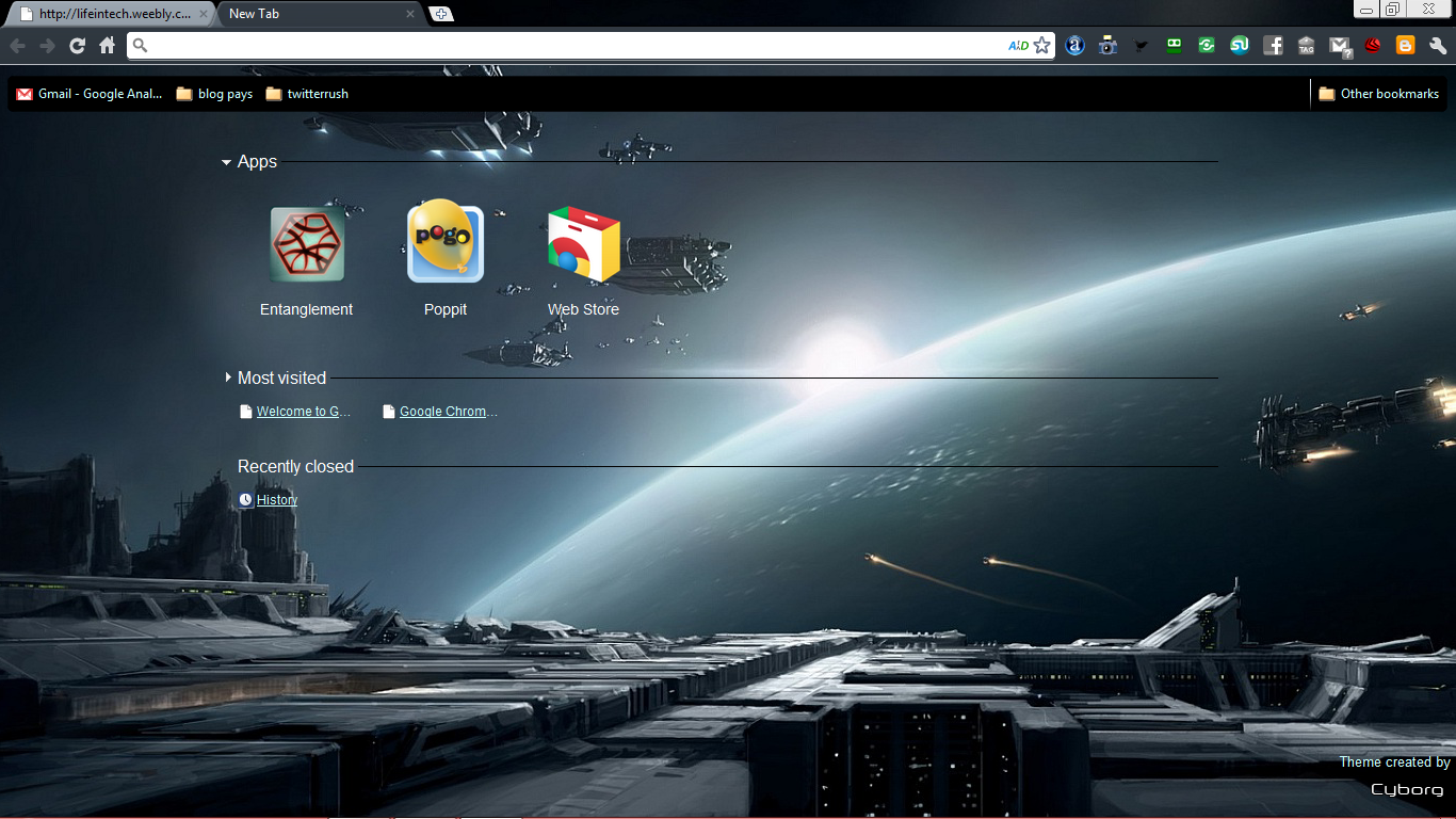 how to change chrome