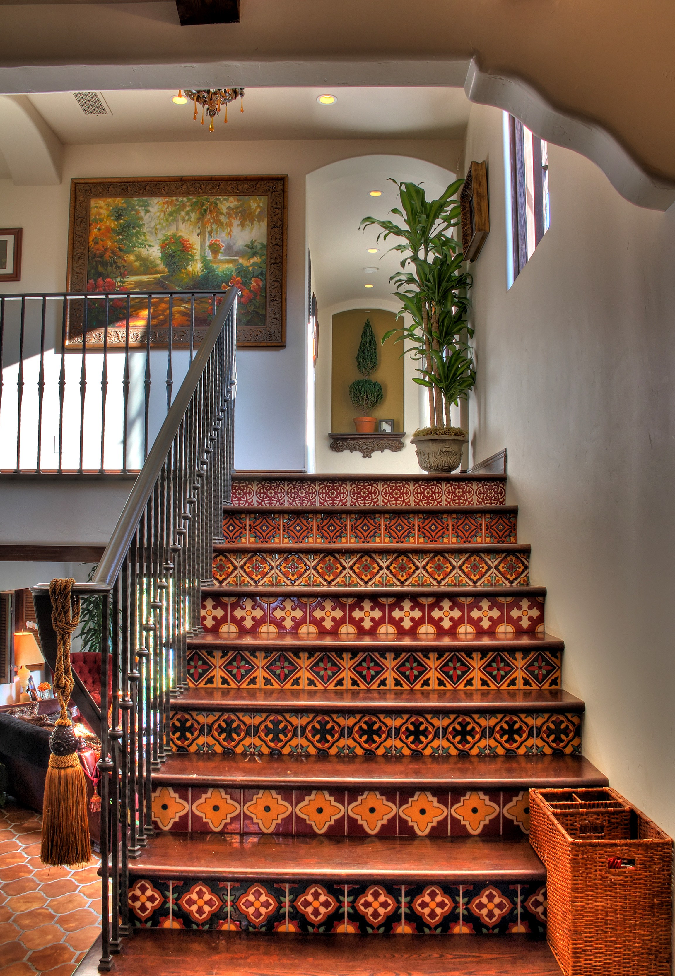 Image Title Stairs Spanish Style Home Interiors