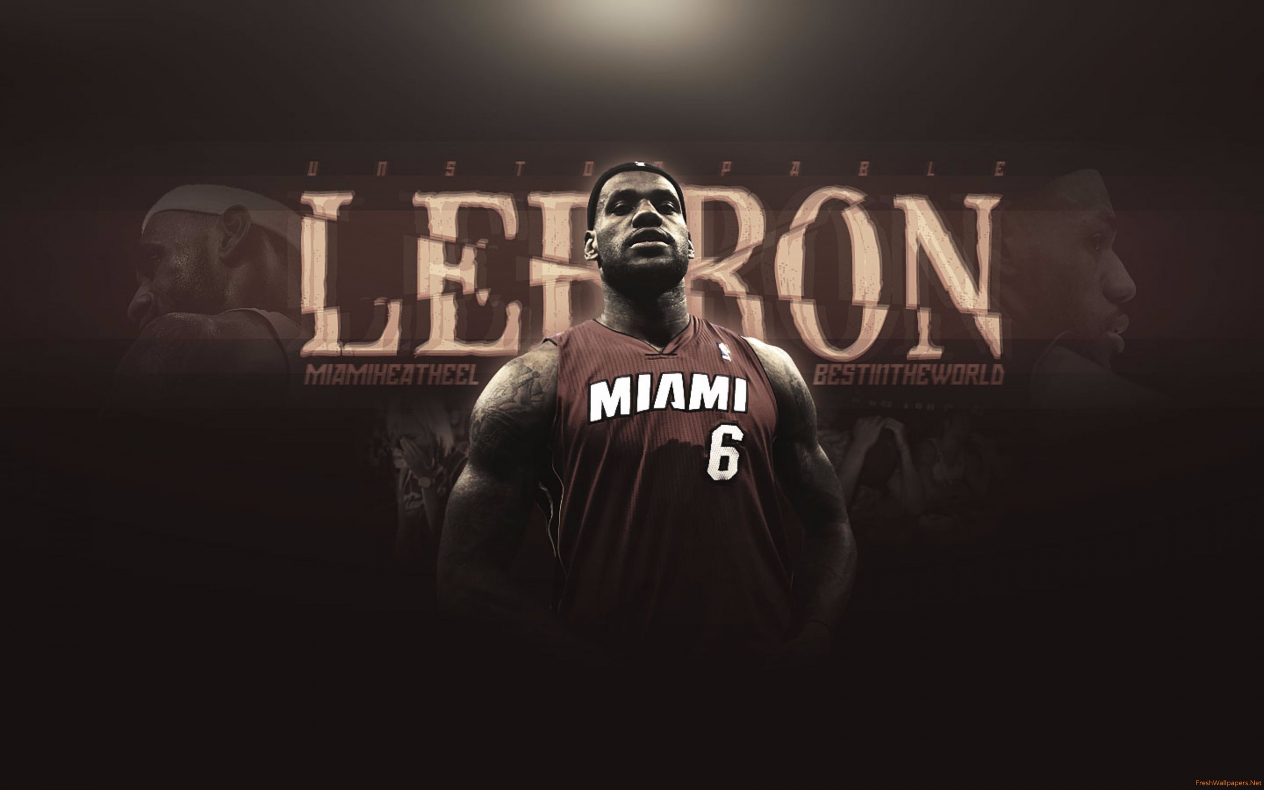 Lebron James Miami Heat 4k Wallpaper Freshwallpaper