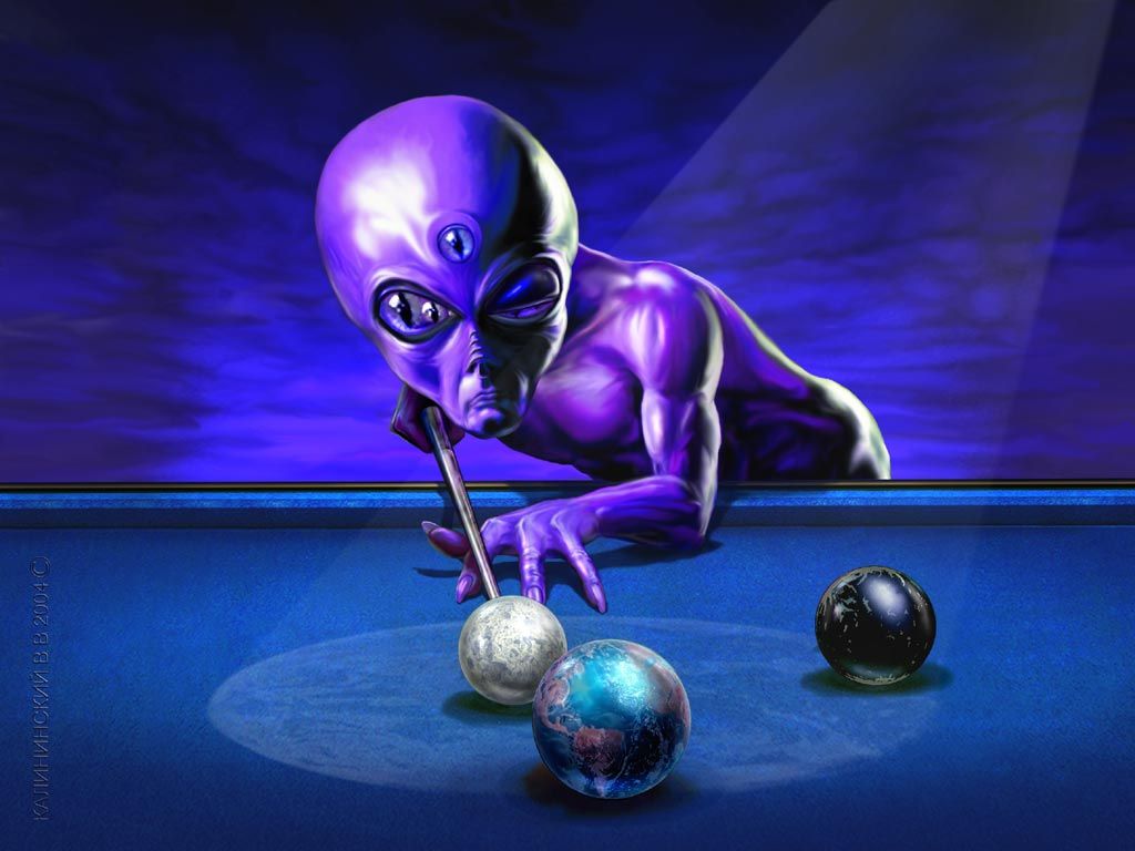 Ovni Jugando Con Los Pranetas With Image Alien Art