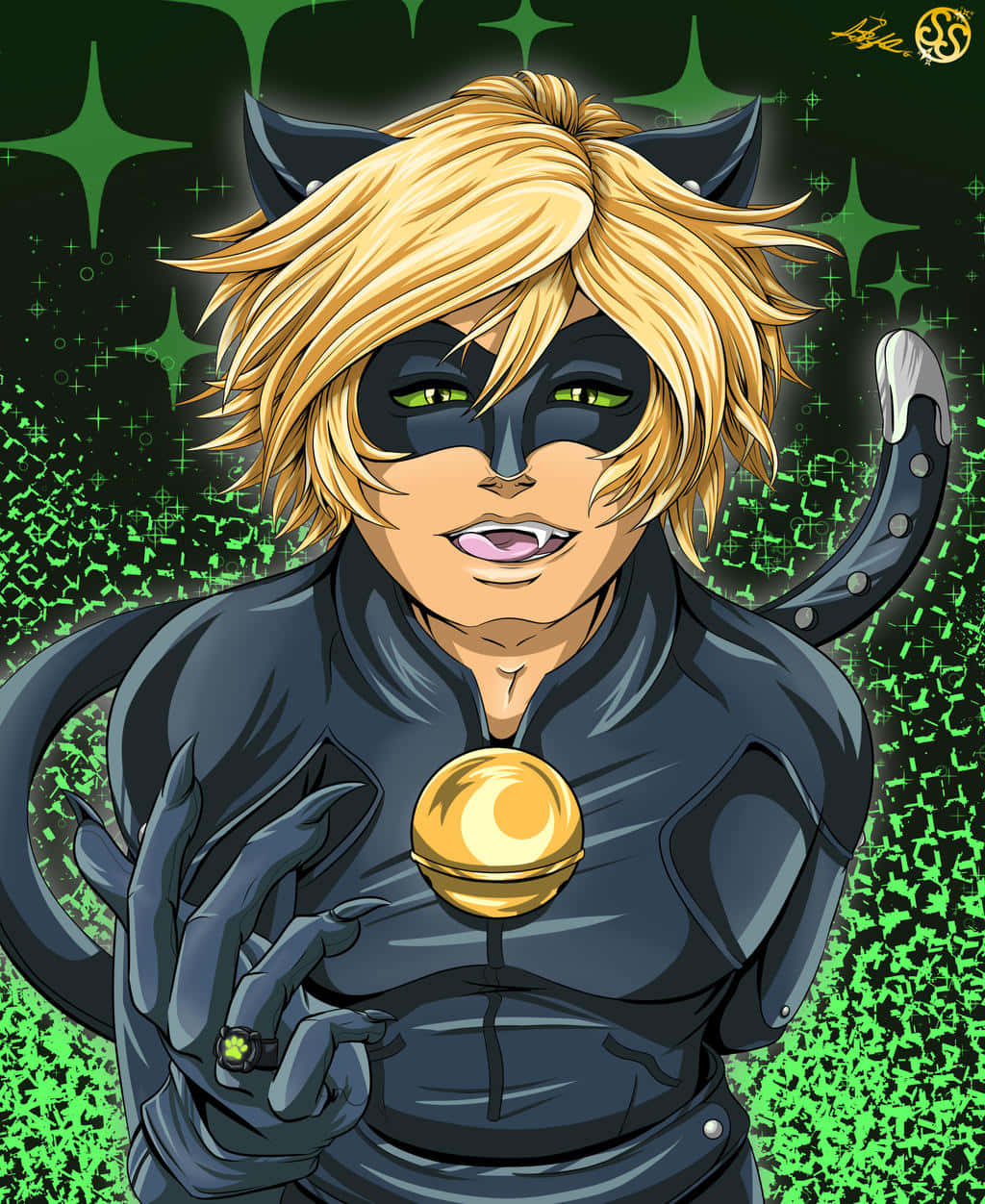 Cute Cat Noir Wallpaper