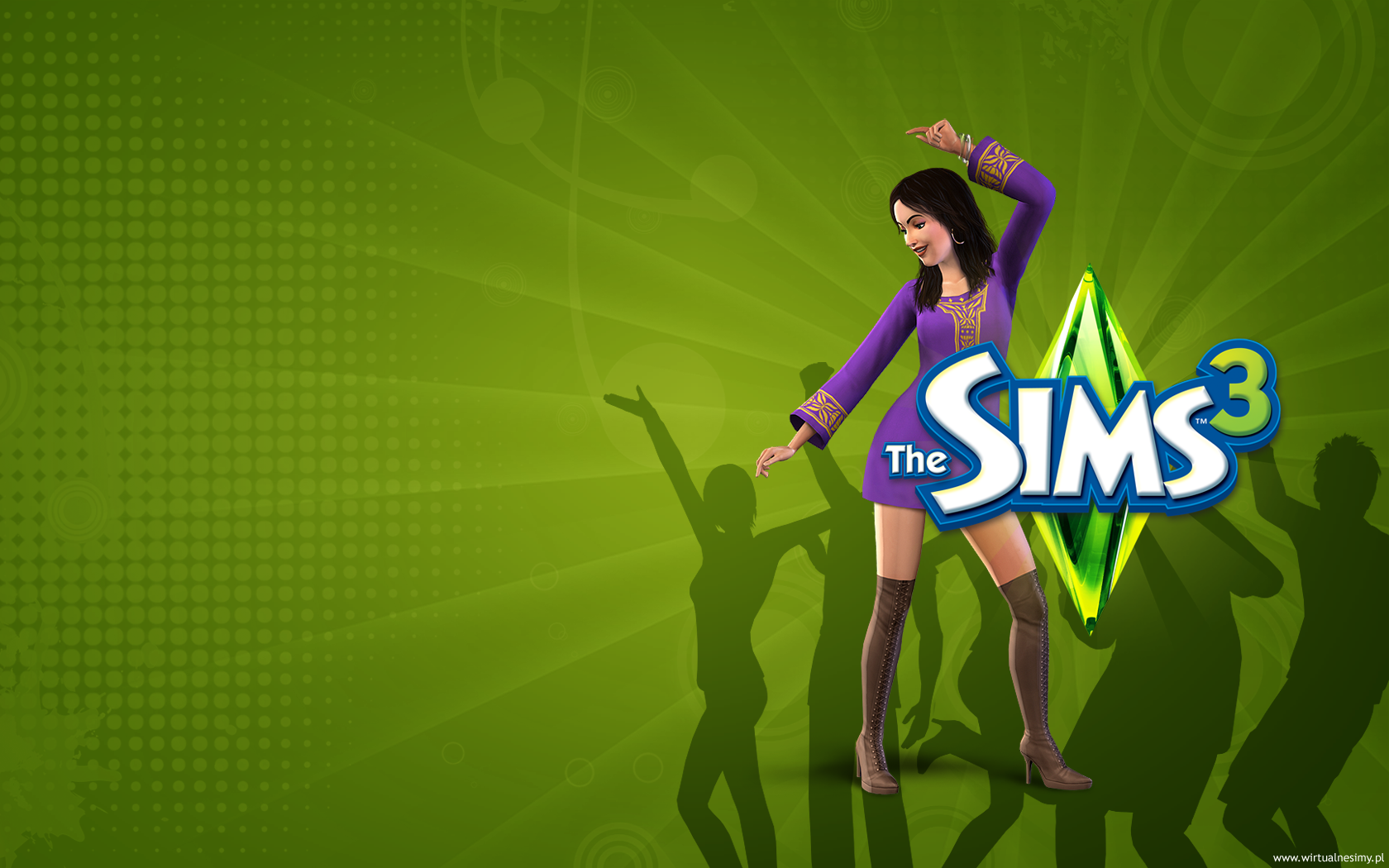 Sims Character Wallpaper Wide HD
