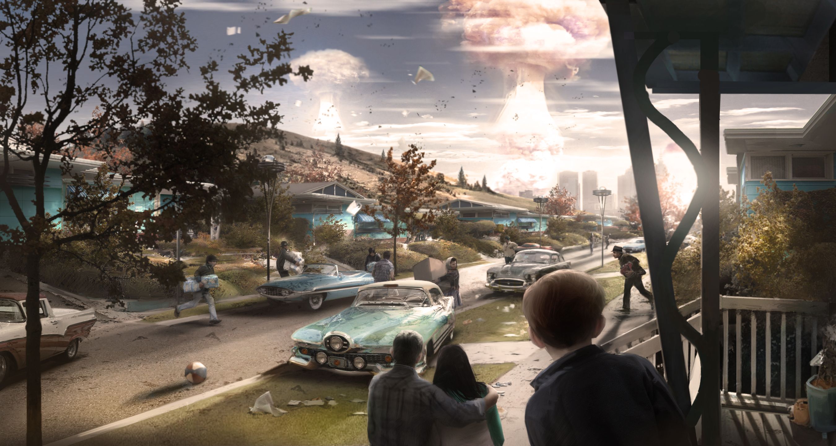 Fallout Wallpaper Concept Blast HD Desktop Wide