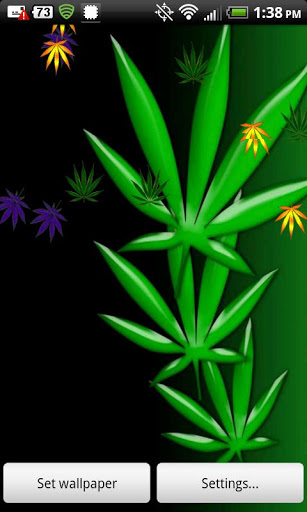 Weed Live Wallpaper Pot Android Apps Games On Brothersoft
