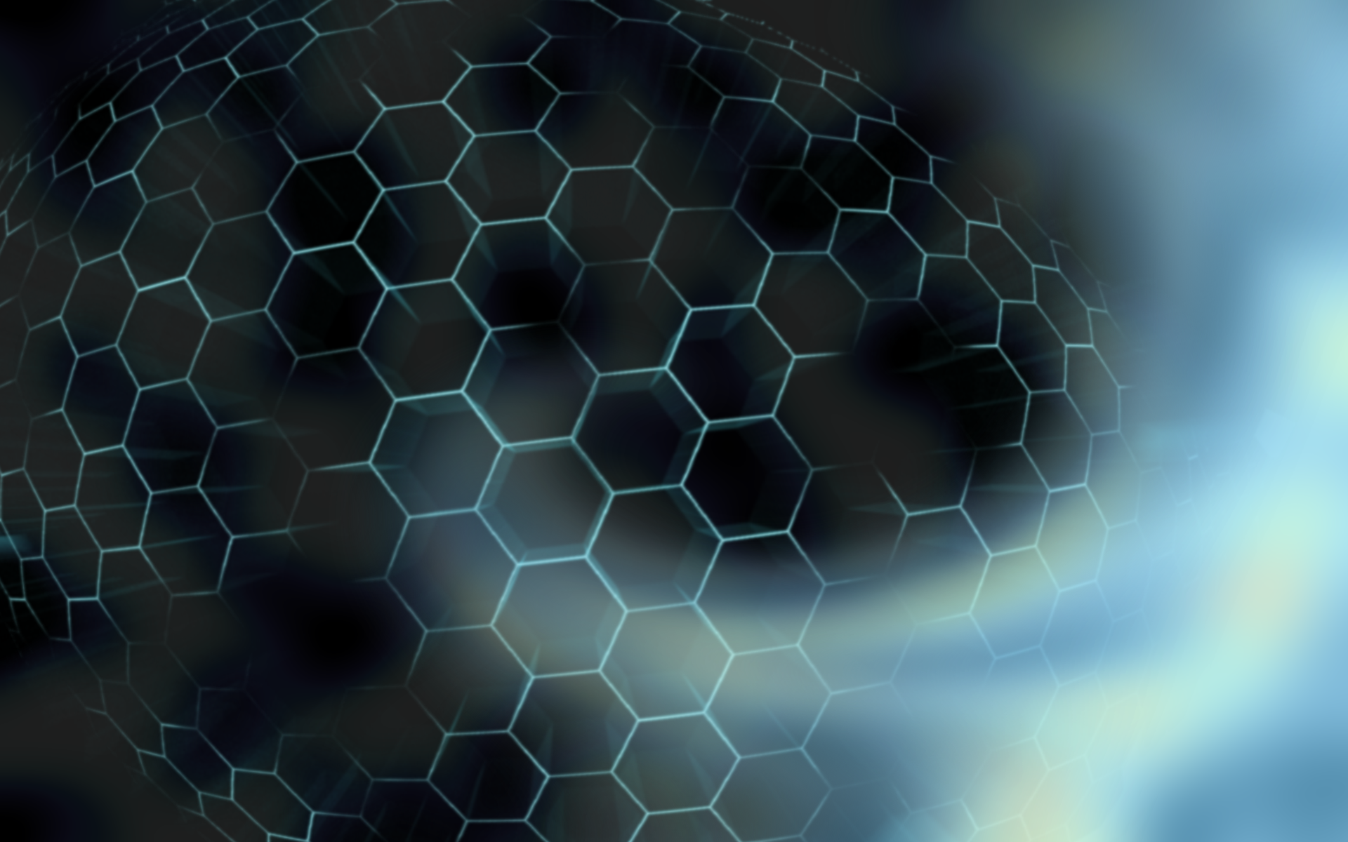 Hexagon Pattern Wallpaper Blue Hex By Drakenmaster