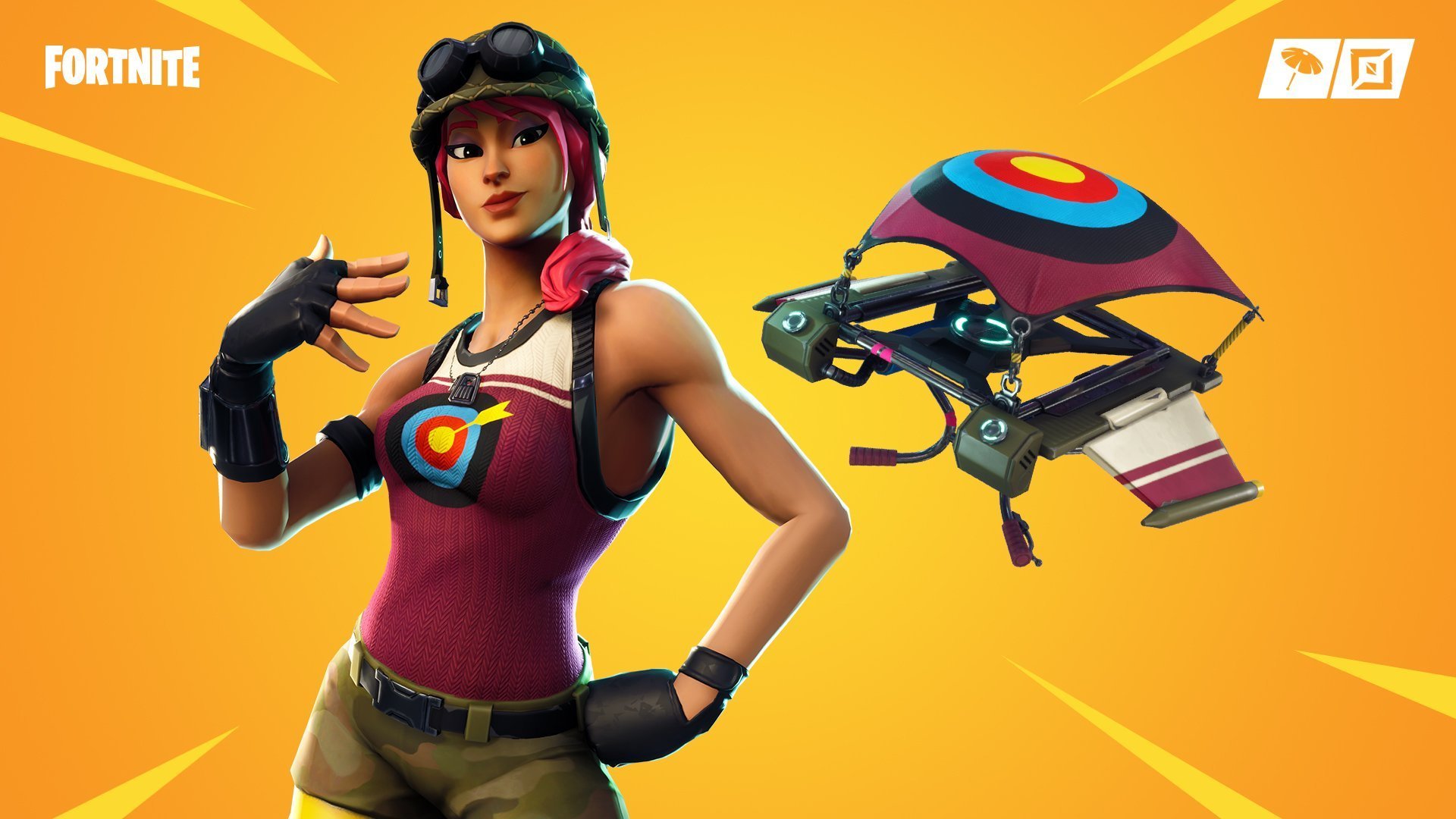 Fortnite Targeted Glider Unmon Skins