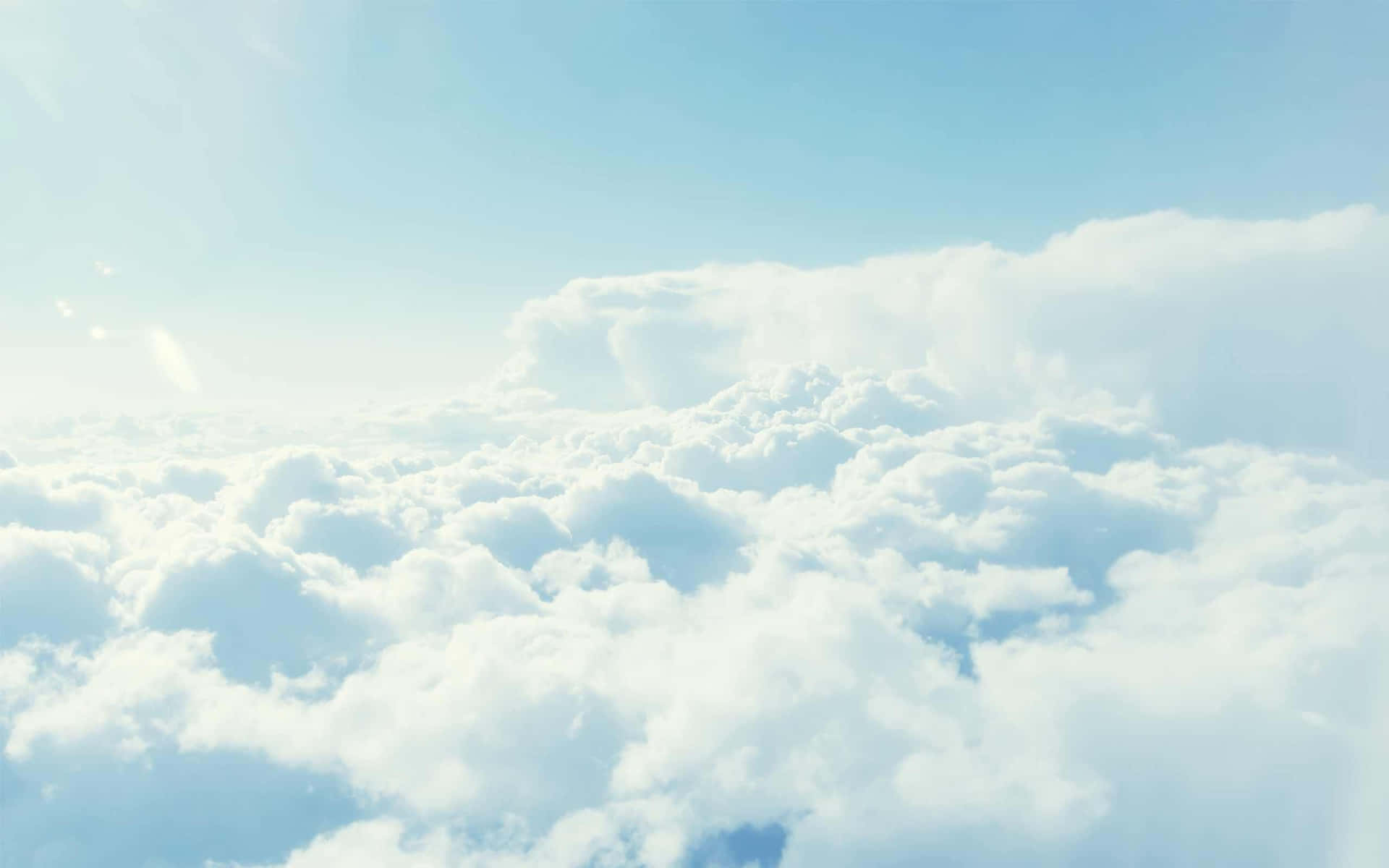 Light Blue Aesthetic Laptop Wallpaper