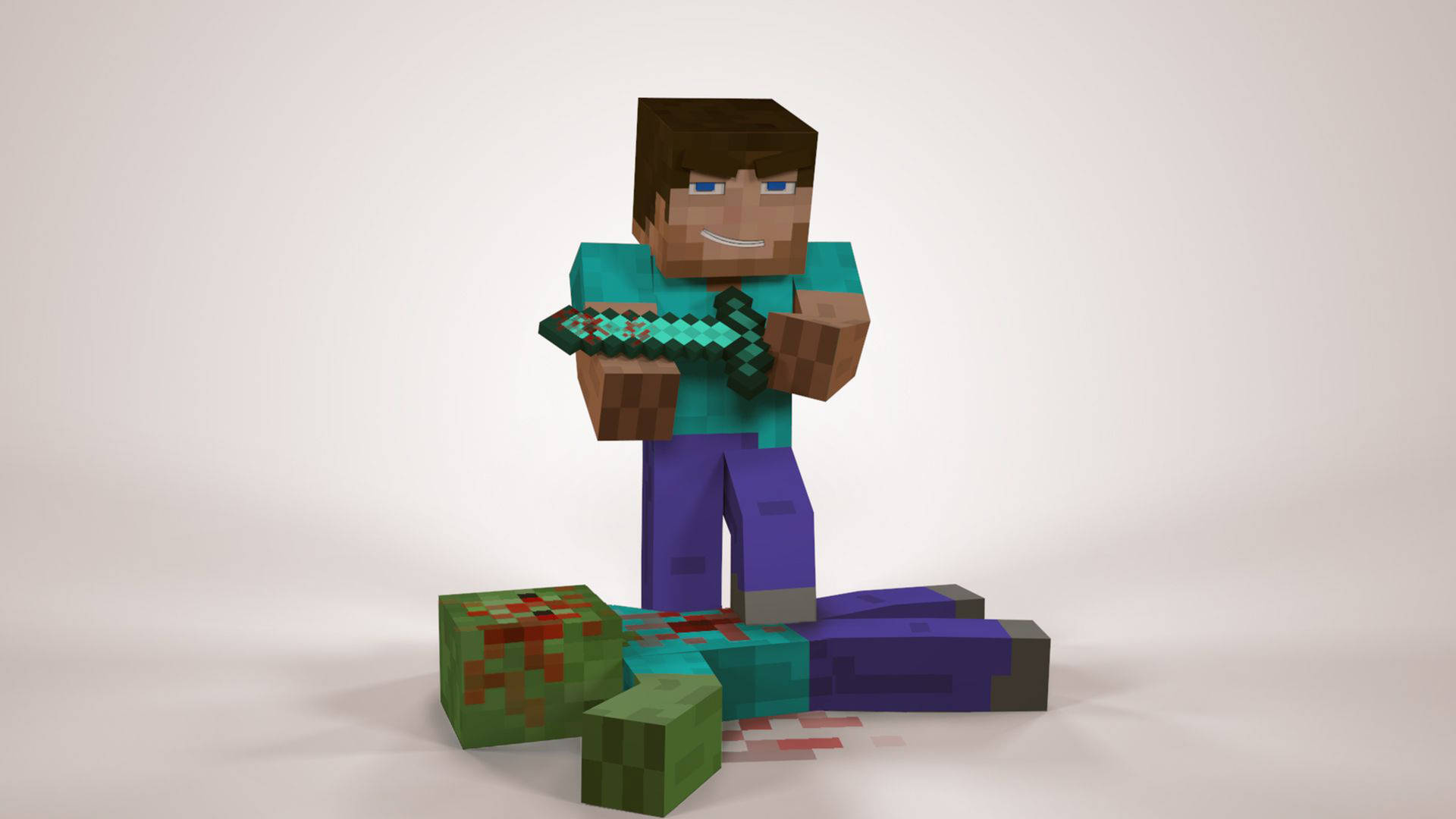 Minecraft Steve Wallpaper