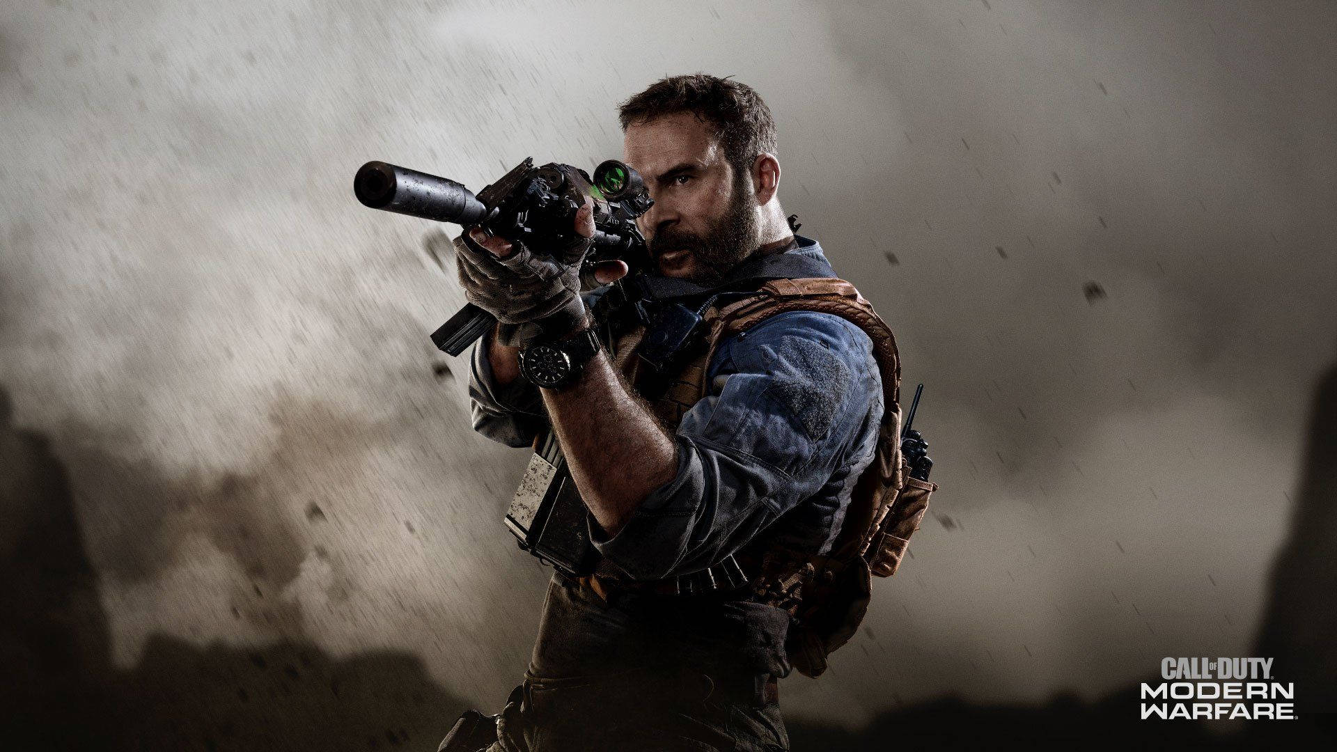 Sensational Fanart Of Call Duty Modern Warfare Wallpaper