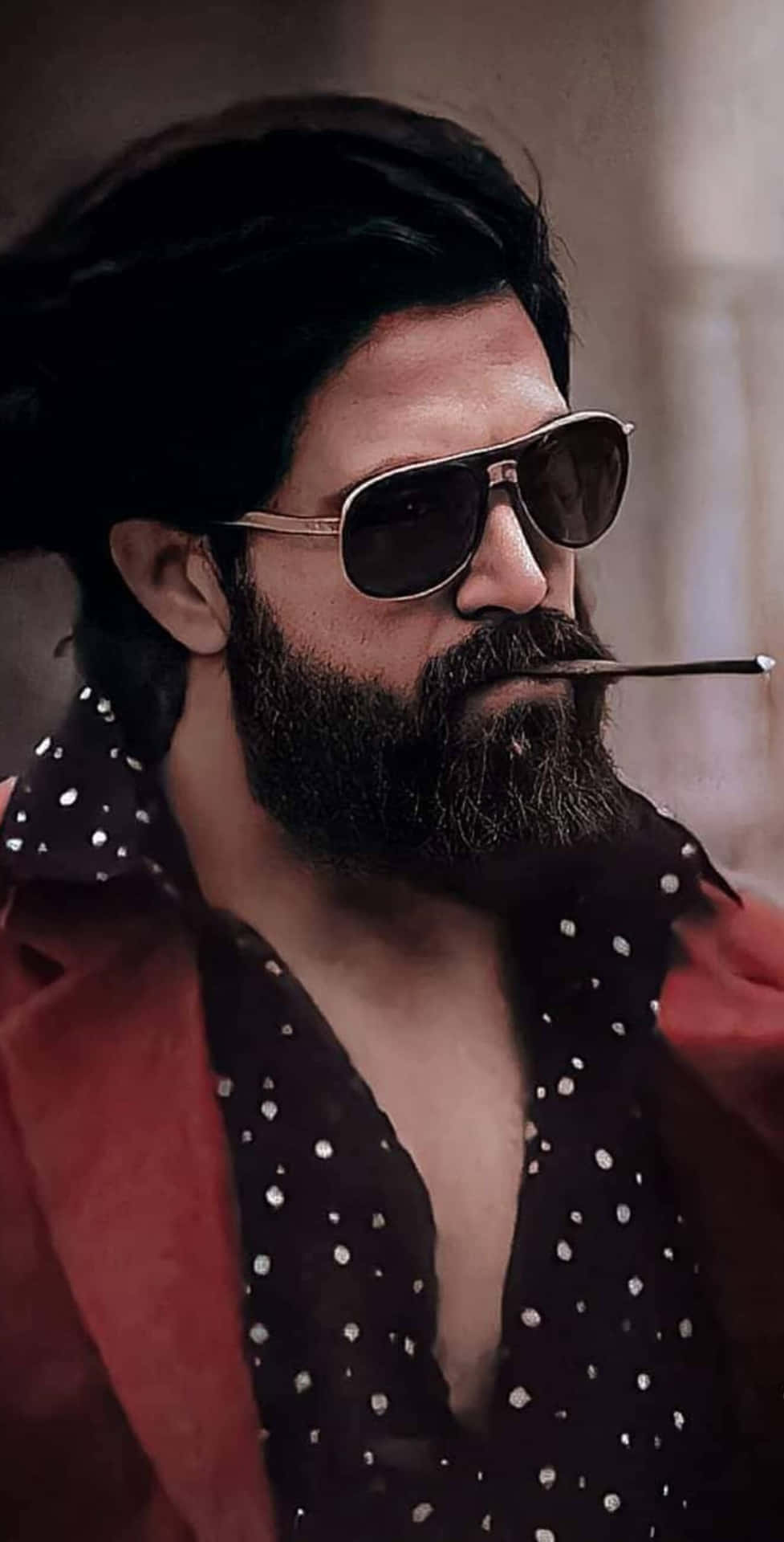 Rocky Bhai In Kgf Chapter Wallpaper