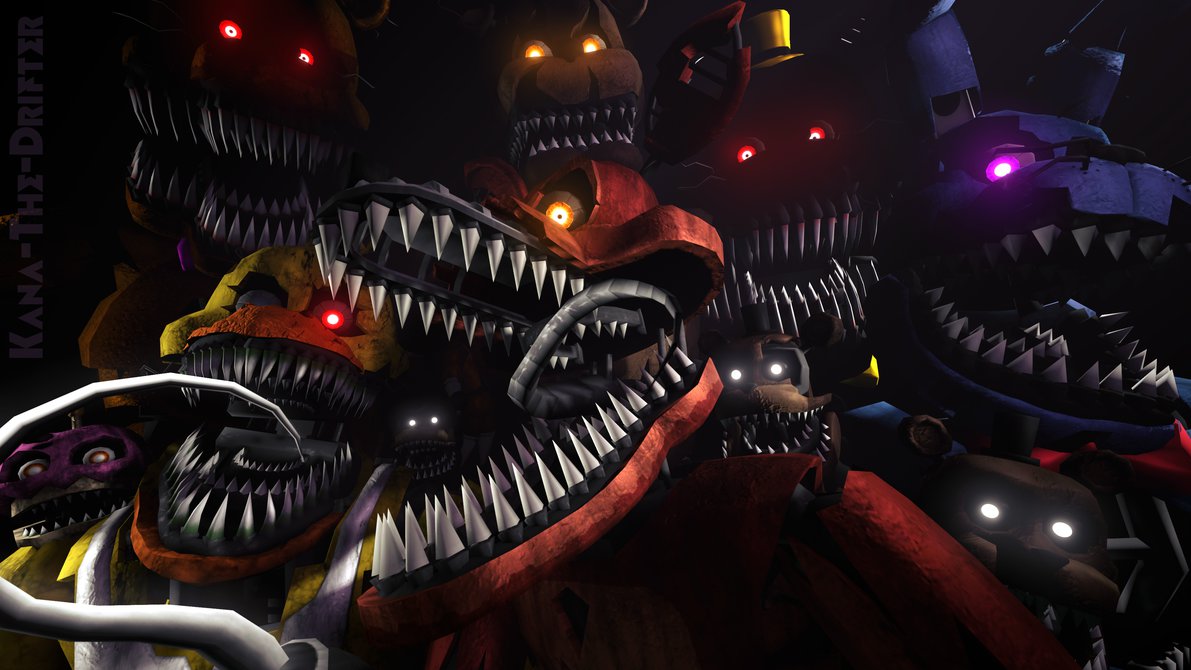 Well Stay Here Forever FNAF SFM Wallpaper by Kana The Drifter on