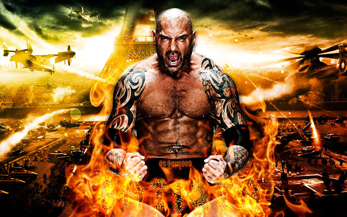 New WWE Batista 2014 Wallpaper by SmileDexizeR on