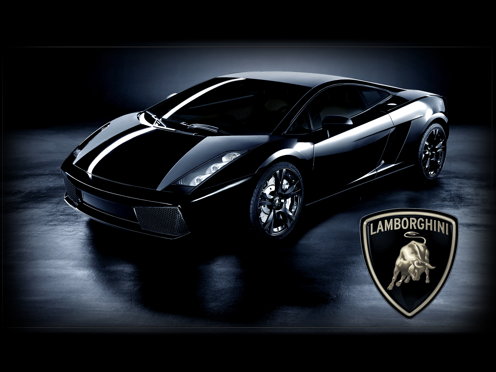 Black Lamborghini Gallardo Wallpaper Hd
