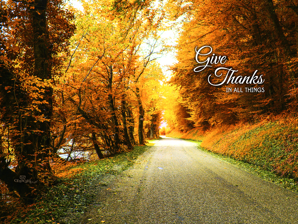 Give Thanks Wallpaper Christian Quotes