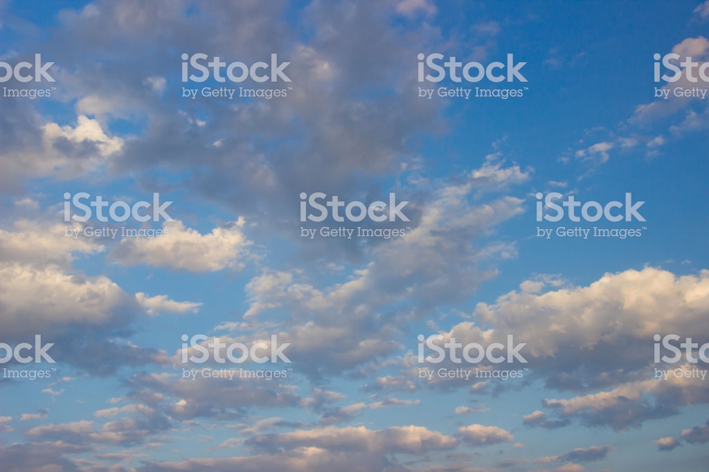 Beautiful Blue Sky Background Nature Wallpaper Fotografie Stock