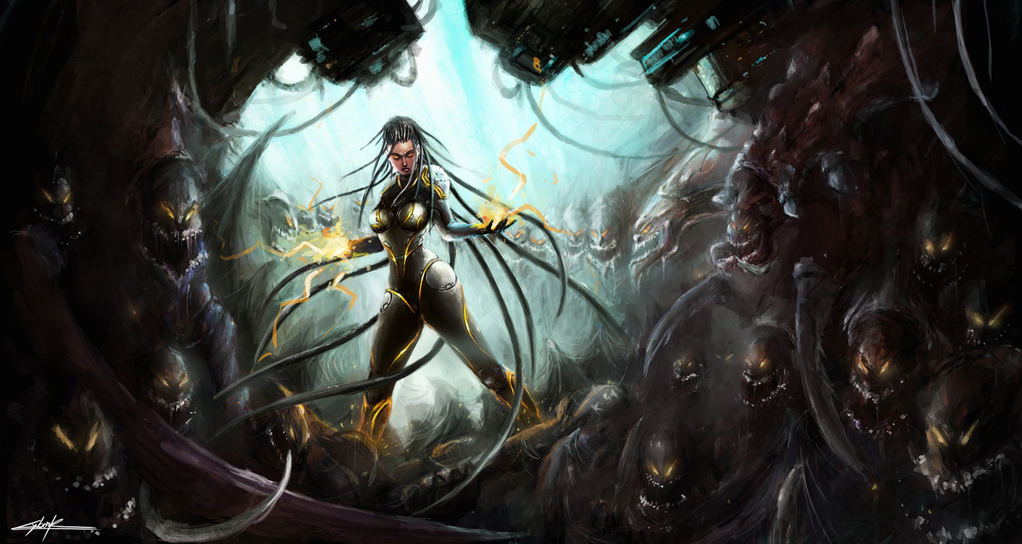 Starcraft Ii Heart Of The Swarm HD Wallpaper And Background